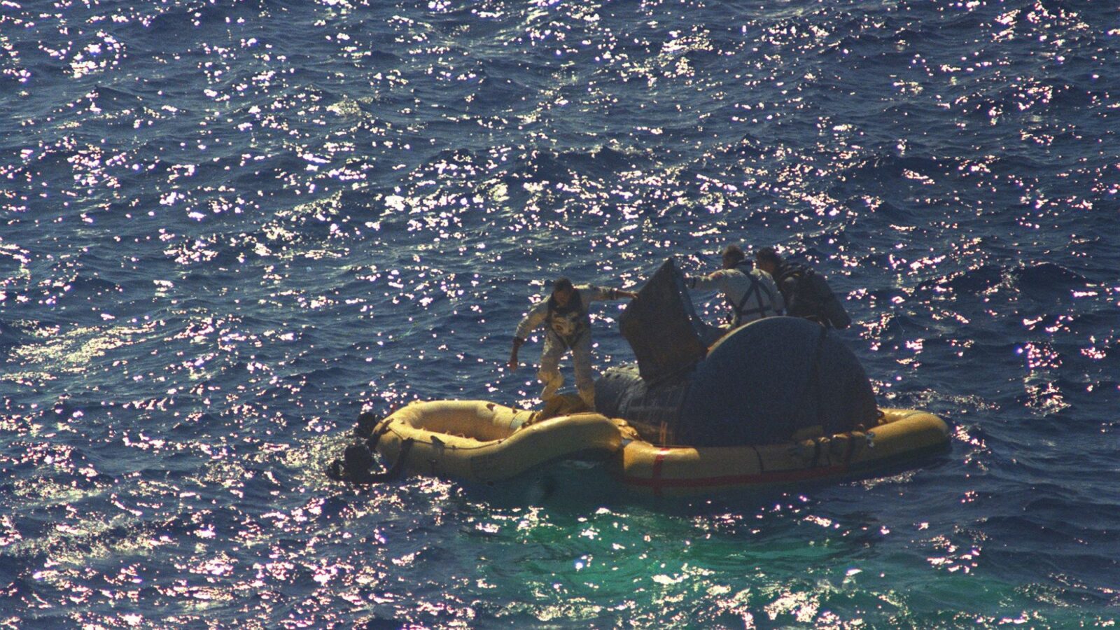 Espacio: Gemini 5 llevó el récord a ocho días