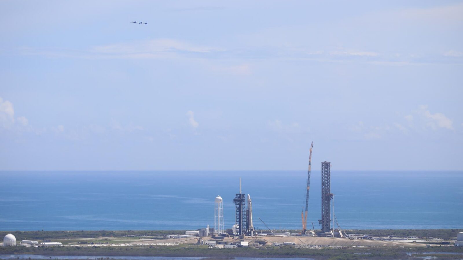 Espacio: Falcon Heavy carga oxígeno para llevar Roman