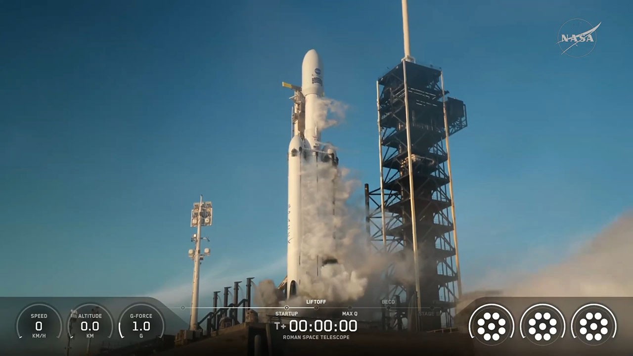 Espacio: Roman despega para mirar más cielo