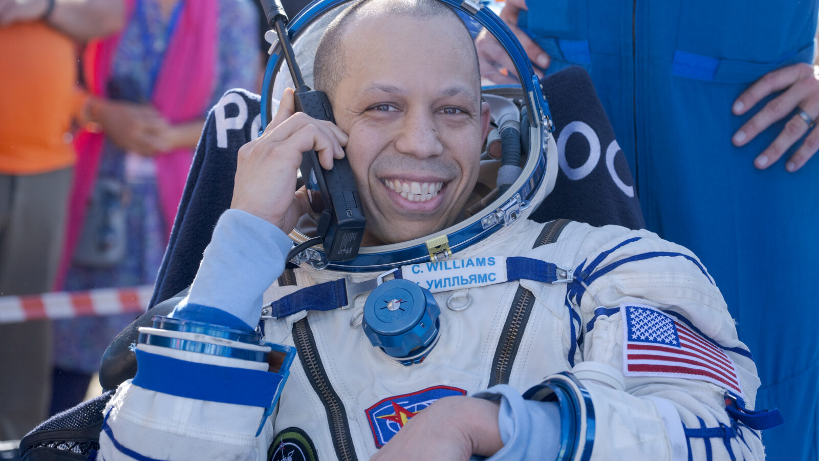 Espacio: Chris Williams vuelve tras ocho meses en órbita