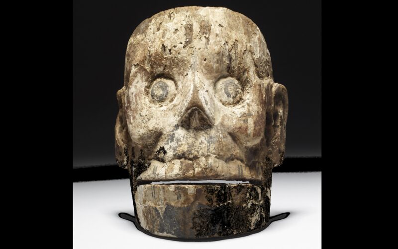 Arqueología: La máscara azteca del inframundo