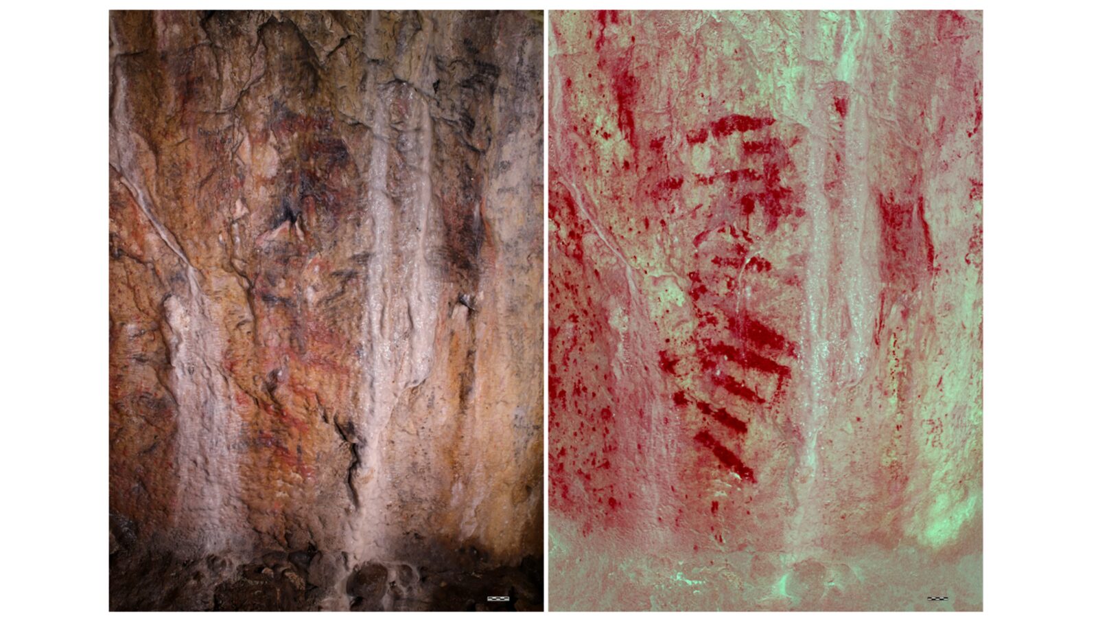 🦕 Arqueología: Las líneas rojas más antiguas del Reino Unido