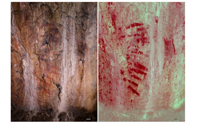 🦕 Arqueología: Las líneas rojas más antiguas del Reino Unido