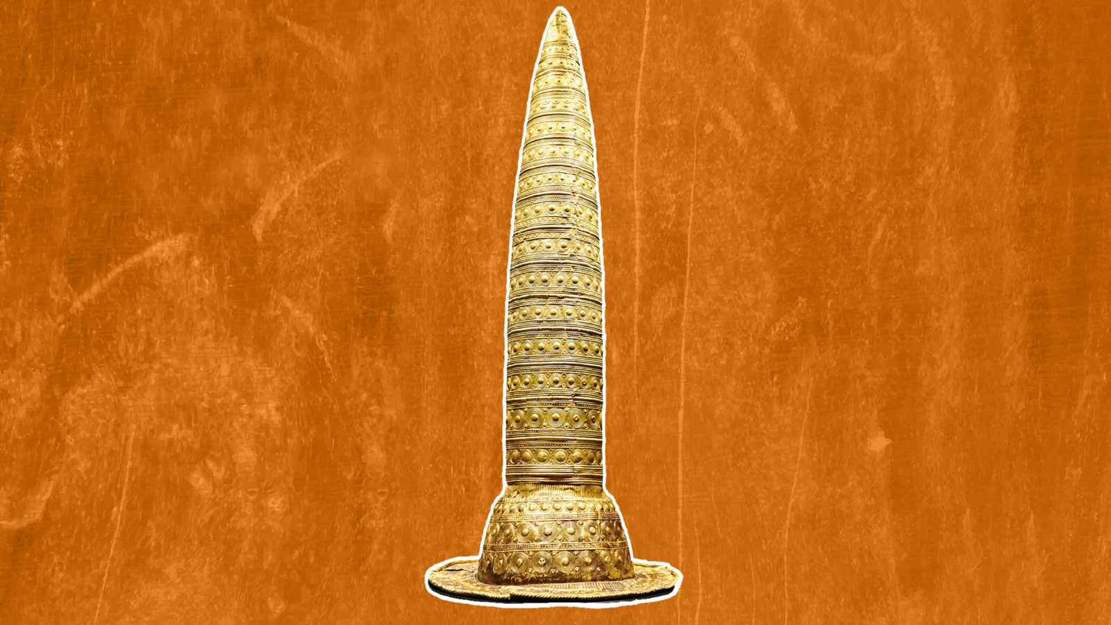 Arqueología: El sombrero de oro que pudo contar eclipses