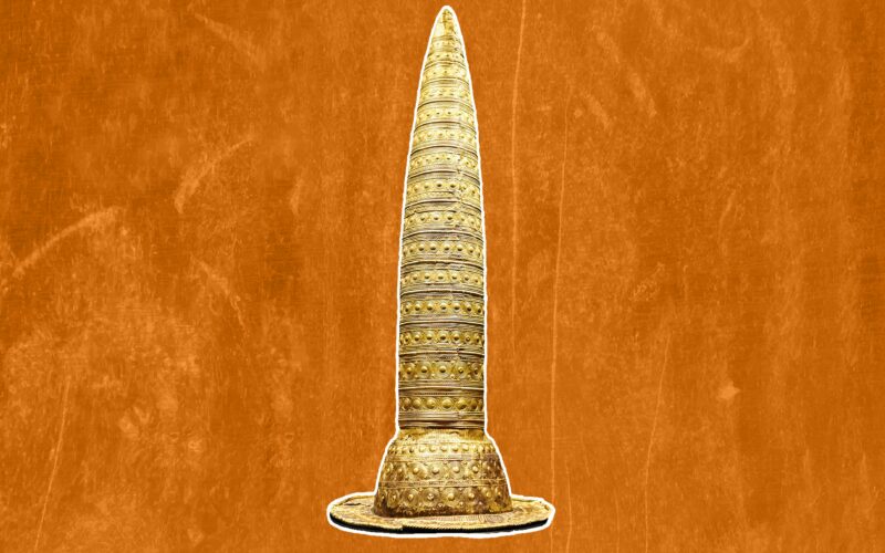Arqueología: El sombrero de oro que pudo contar eclipses