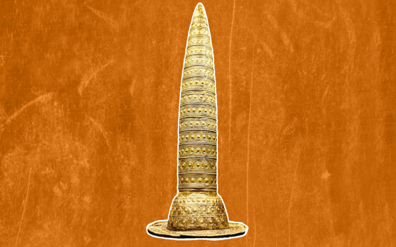 Arqueología: El sombrero de oro que pudo contar eclipses