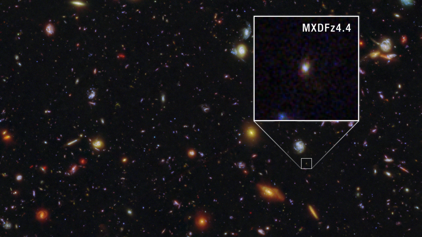 Astronomía: Hubble ve una galaxia casi imposible