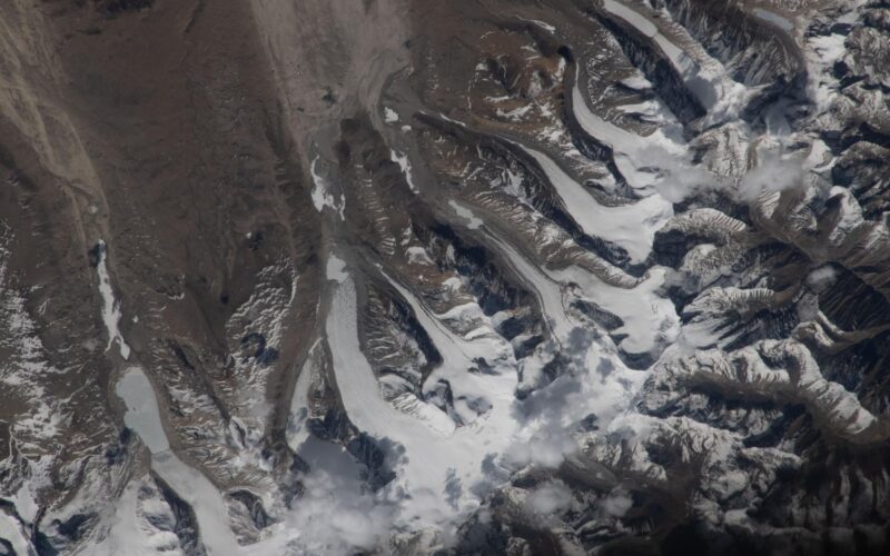 Tierra: Glaciares del Himalaya vistos desde el espacio