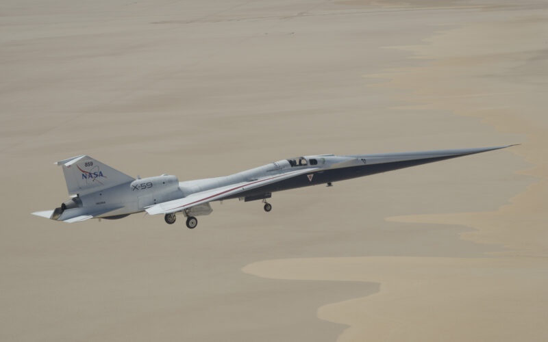 🤖 Tecnología: El X-59 roza su primer vuelo supersónico