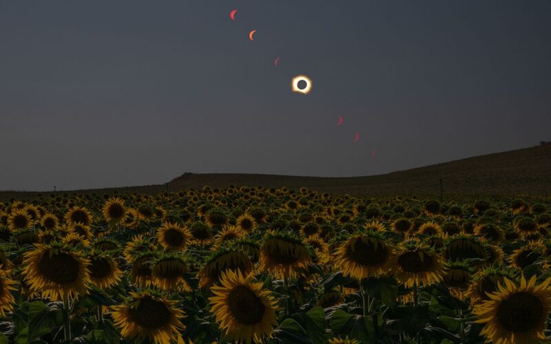 Espacio: NASA siguió el eclipse desde tierra, aire y órbita