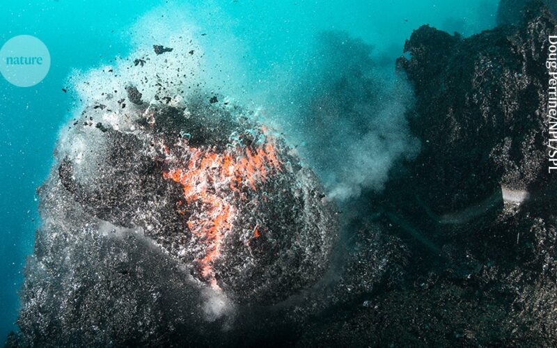 Tierra: Vieron abrirse el fondo del océano