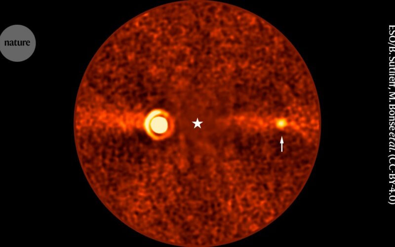 Espacio: Un exoplaneta casi invisible, por accidente