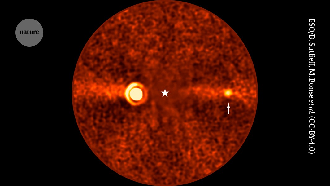 Espacio: Un exoplaneta casi invisible, por accidente