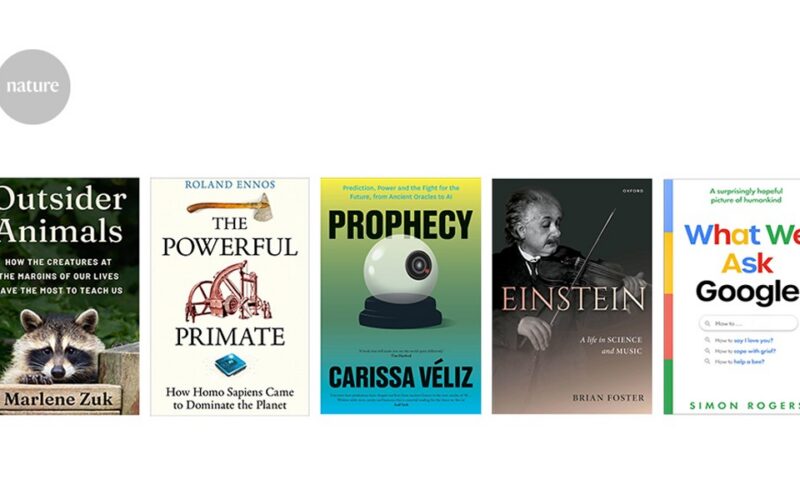 Libros: animales, IA y energía