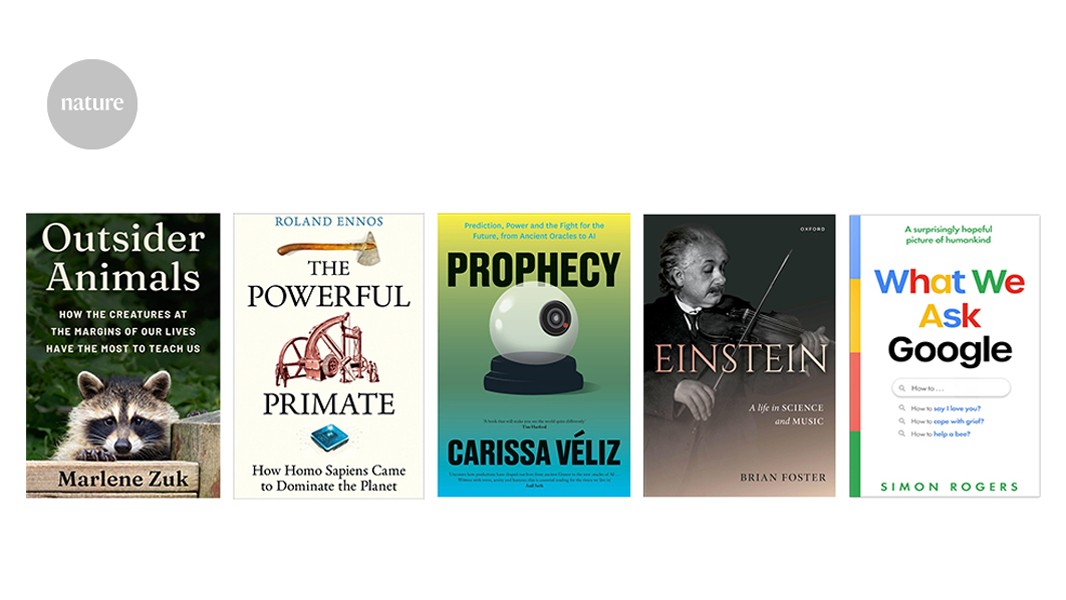Libros: animales, IA y energía