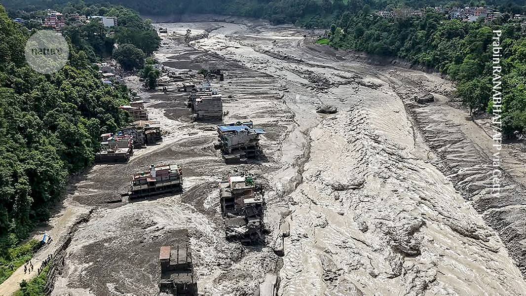 Clima: Un colapso glaciar desató la riada en Nepal