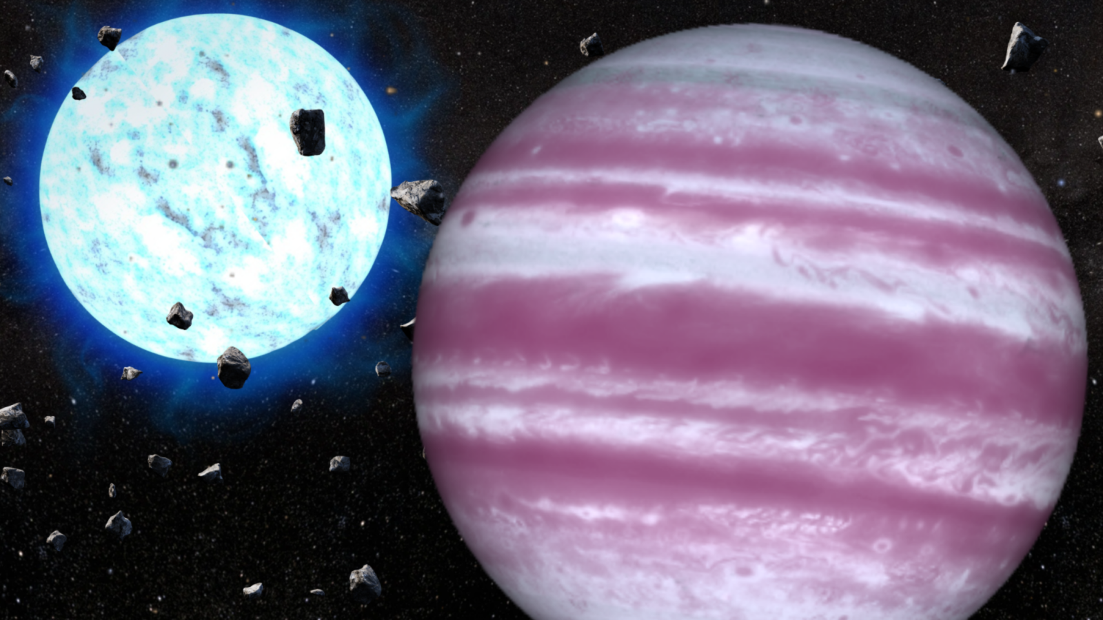 Astronomía: Un planeta muestra el futuro solar