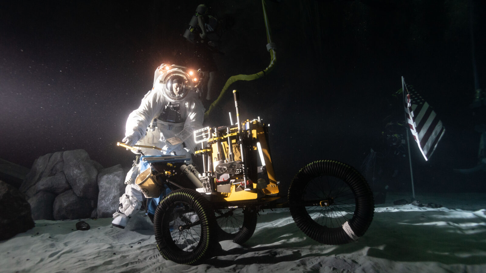 🚀 Espacio: Así entrenan las caminatas lunares de Artemis