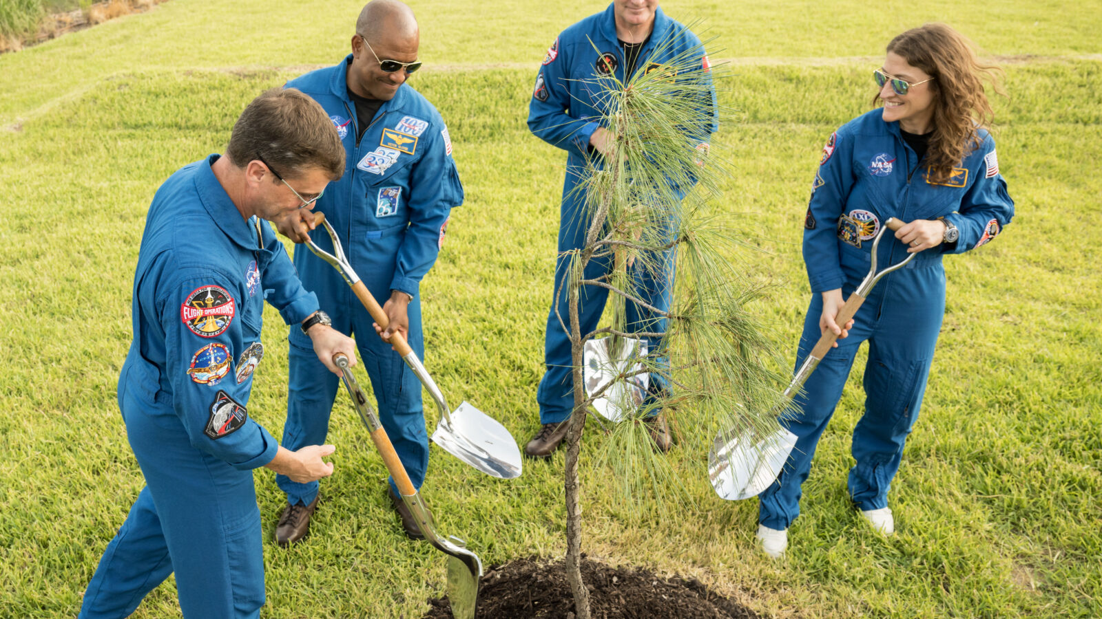 Espacio: Artemis II dedica un árbol lunar Apollo 14