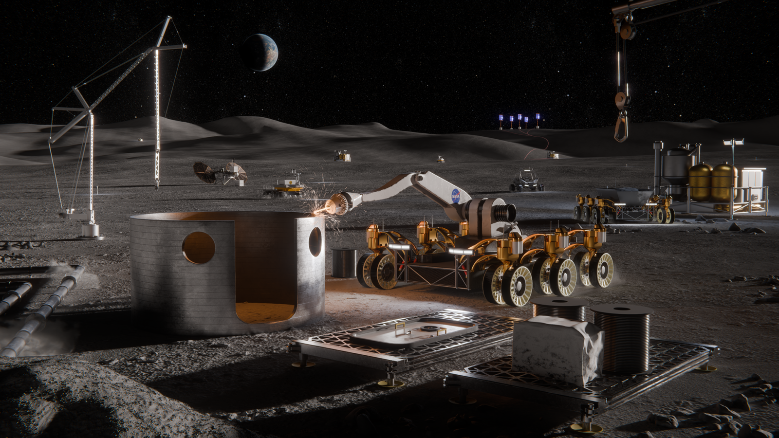 Espacio: NASA pide ideas para tecnologías lunares