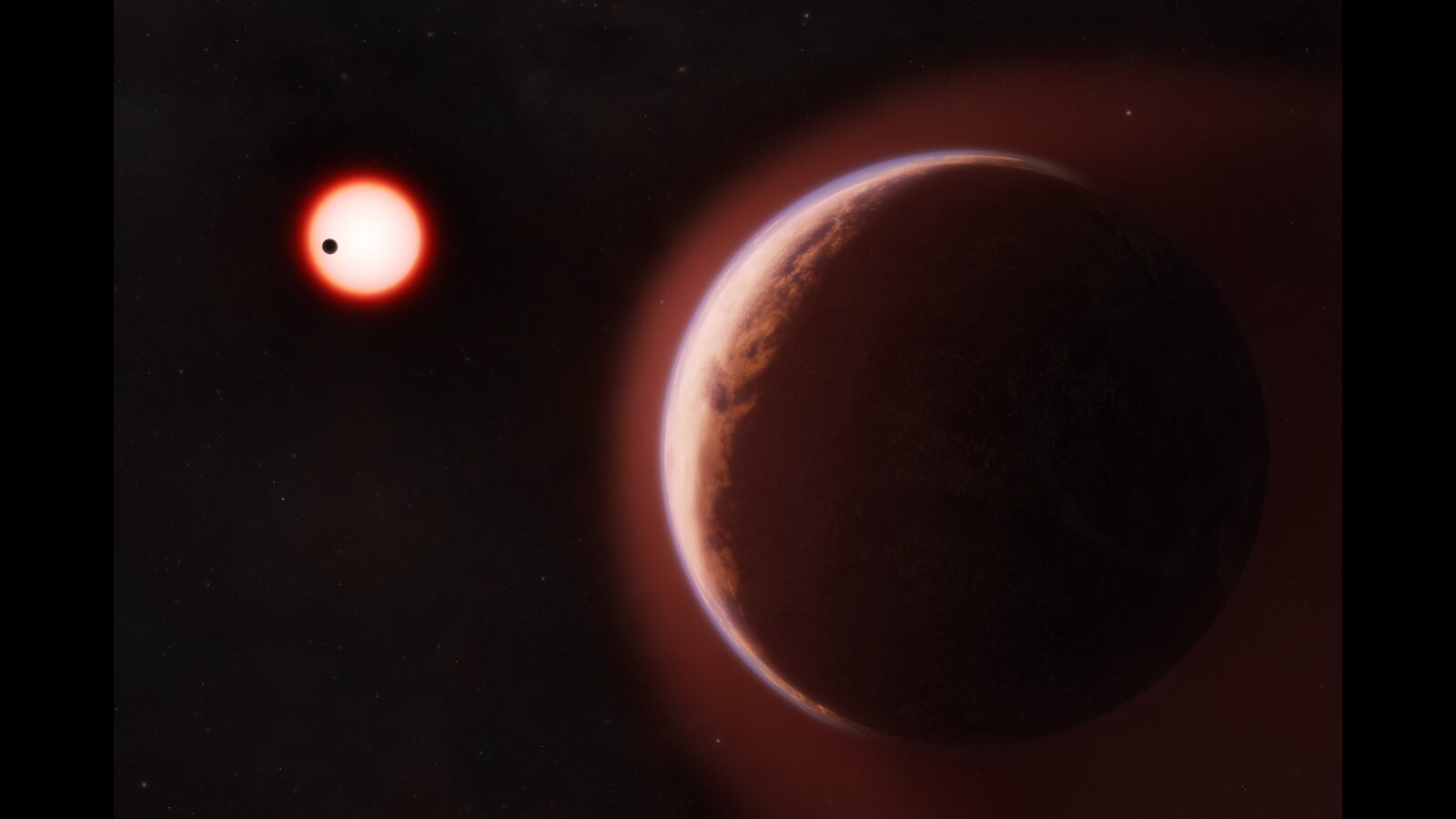 Espacio: Detectan atmósfera en un planeta rocoso habitable