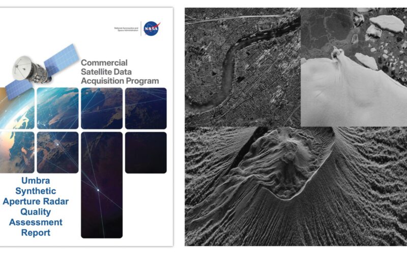 Tecnología: NASA evalúa datos radar de Umbra