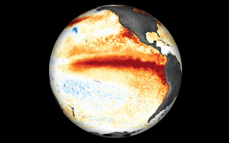Clima: El Niño bate un récord de temperatura diaria