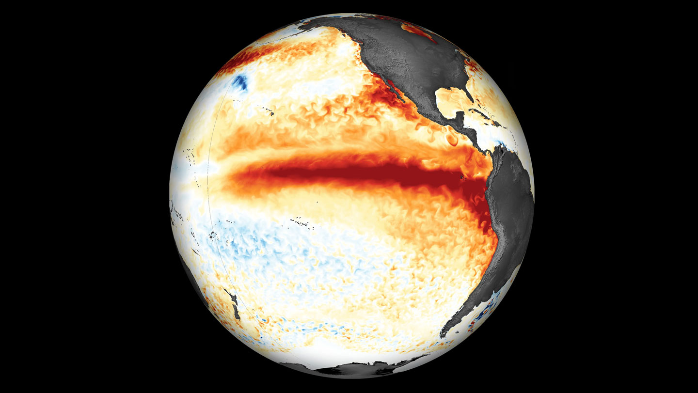 Clima: El Niño bate un récord de temperatura diaria