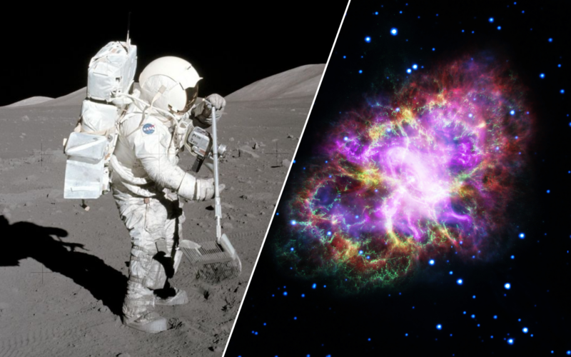 Espacio: La Luna conserva polvo de supernovas