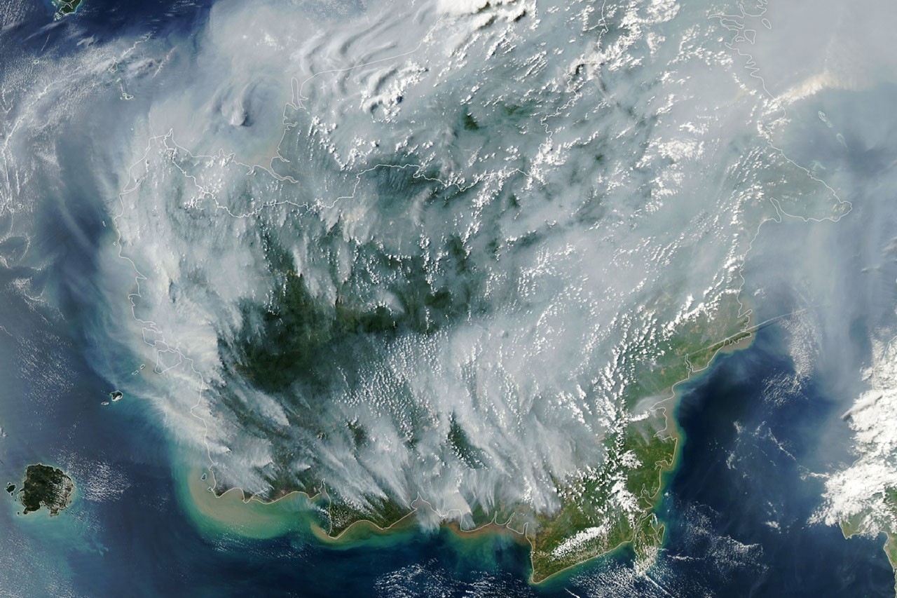 Clima: El fuego bajo las turberas de Indonesia