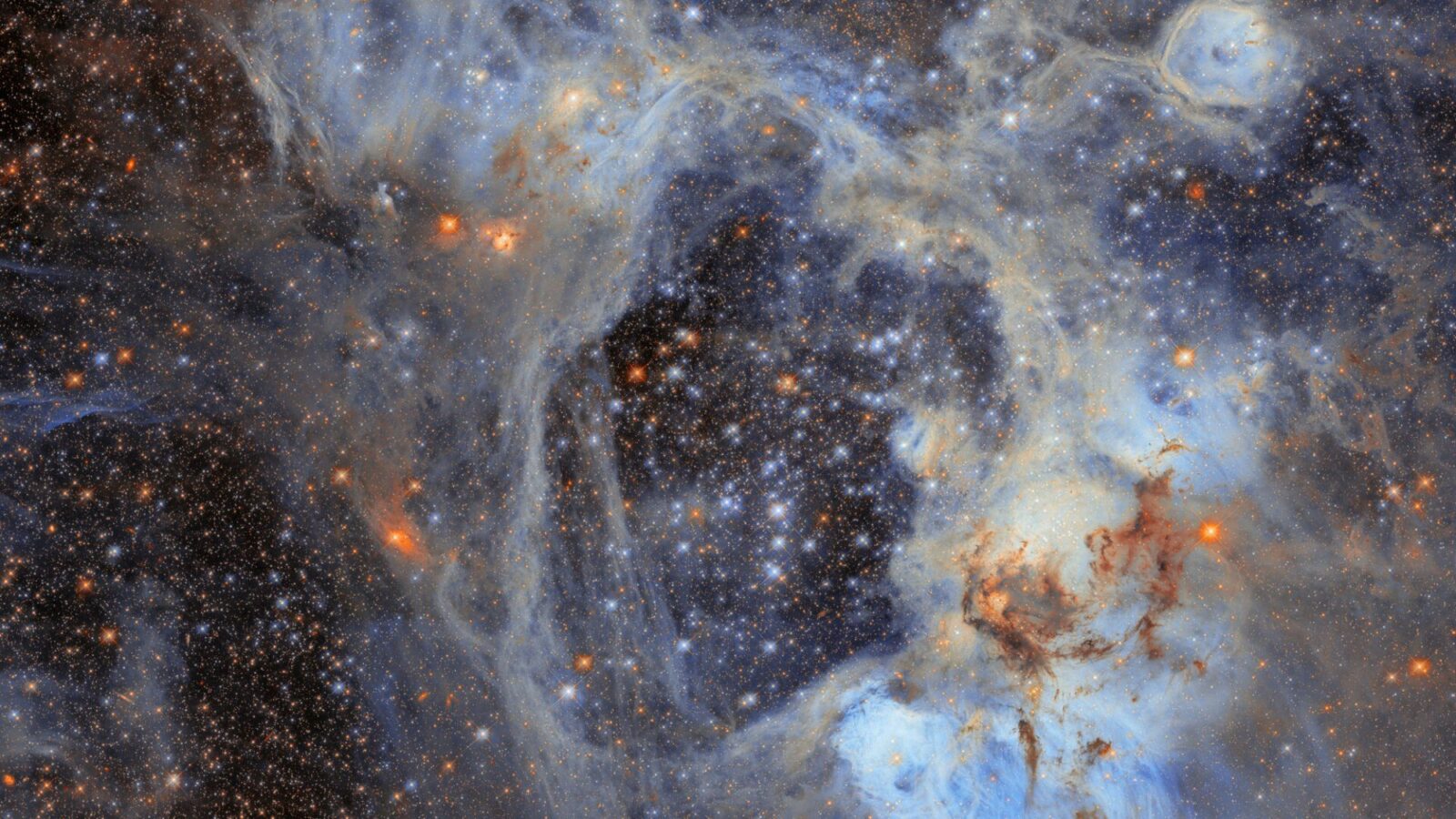 Espacio: Hubble retrata una gigantesca «superburbuja»