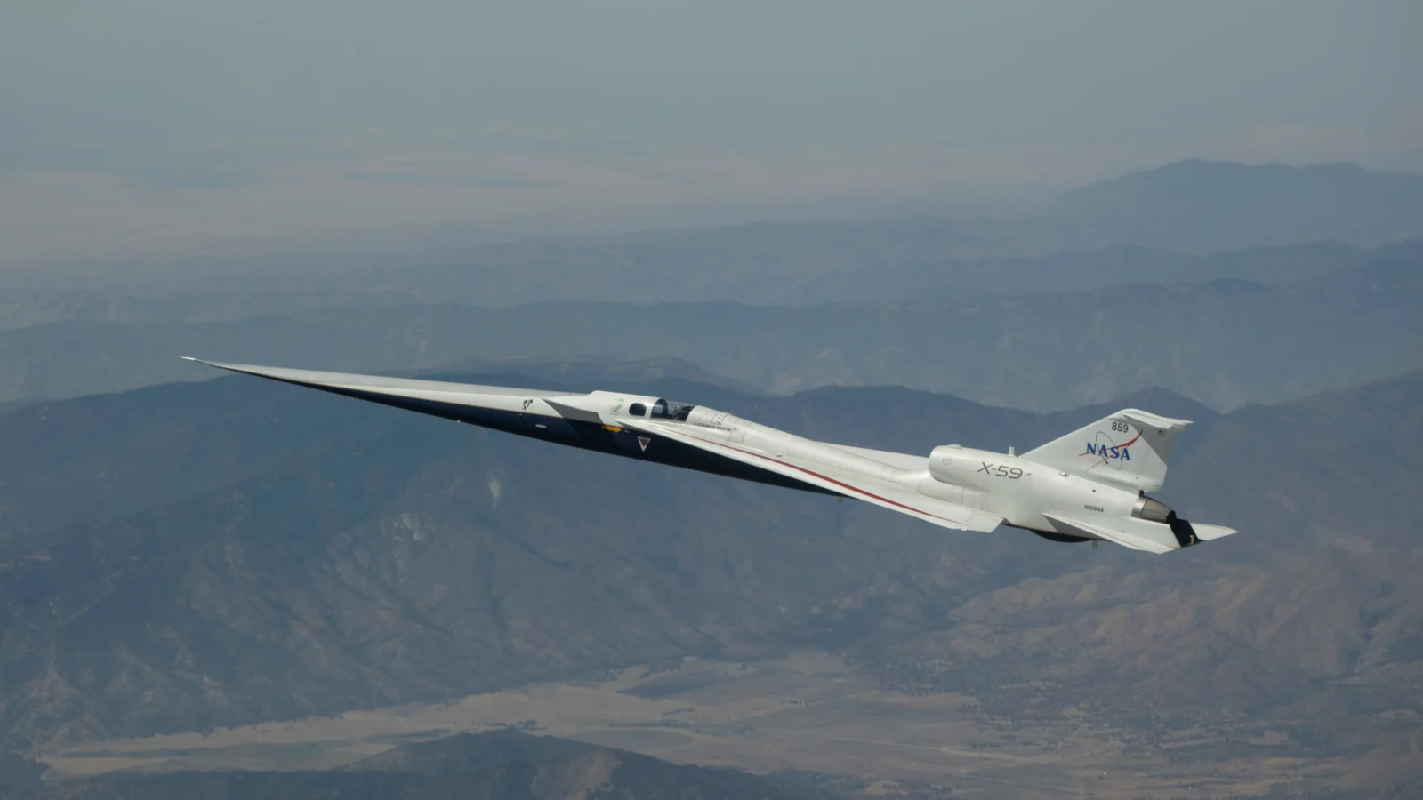 Tecnología: El X-59 completa 25 vuelos de prueba