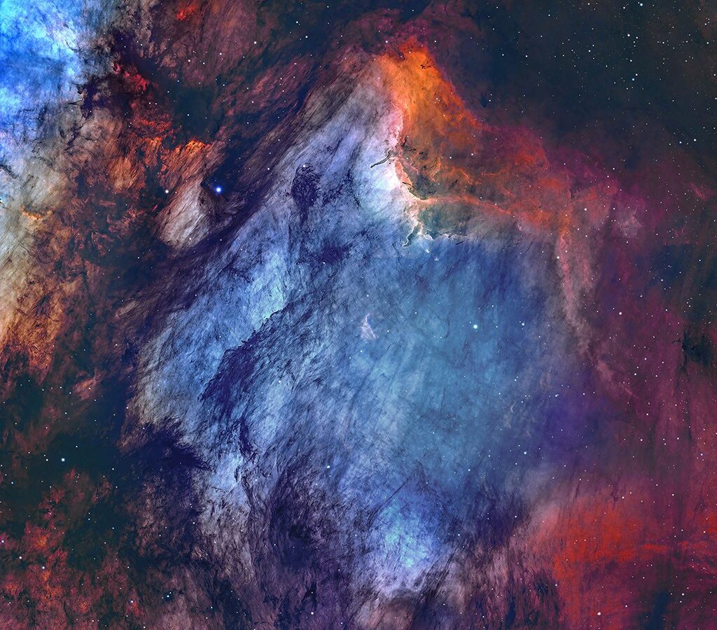 Espacio: La nebulosa del Pelícano cambia con sus estrellas