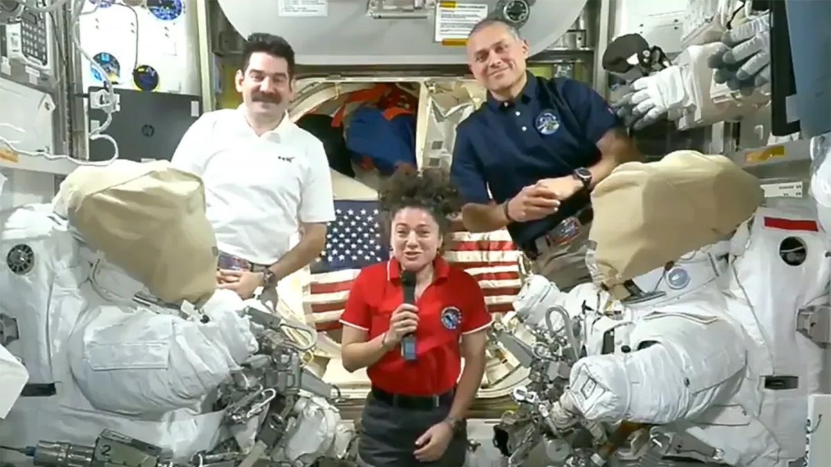 Espacio: Labor Day también llega a la ISS