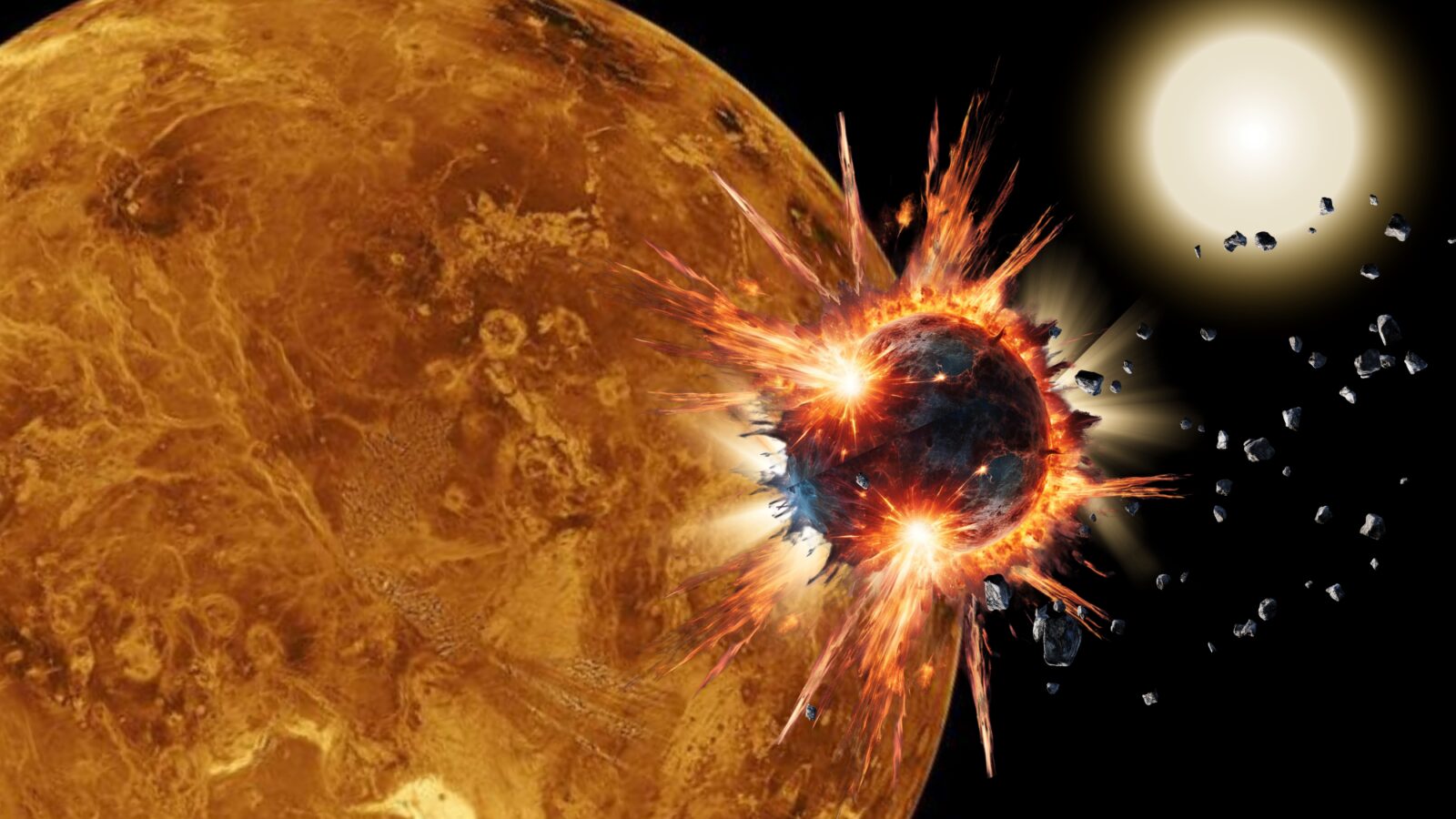 Espacio: ¿Venus destruyó una antigua luna?
