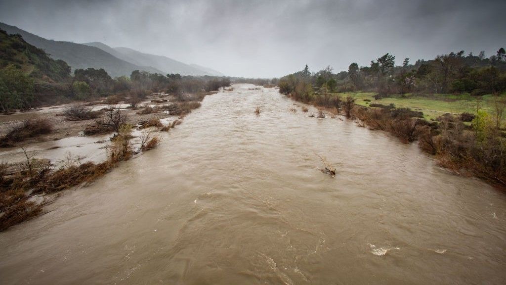Clima: el calor del Tíbet, detrás de las lluvias récord de California