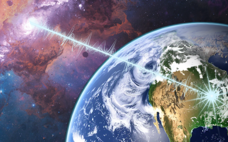 Espacio: 100 destellos de radio para sondear el universo oscuro