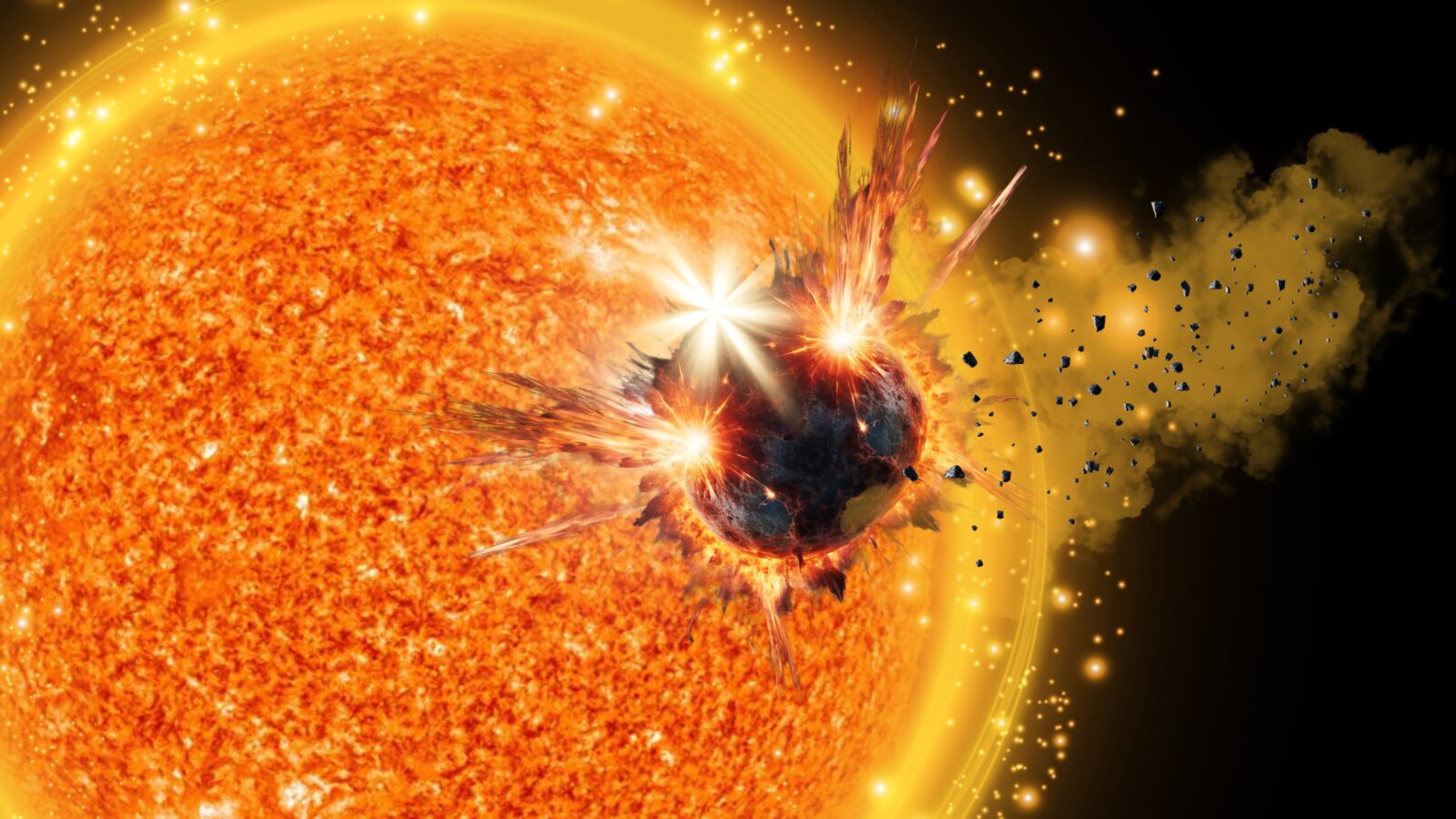 Espacio: el Sol pudo tragarse una súper-Tierra