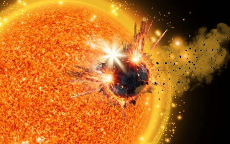 Espacio: el Sol pudo tragarse una súper-Tierra