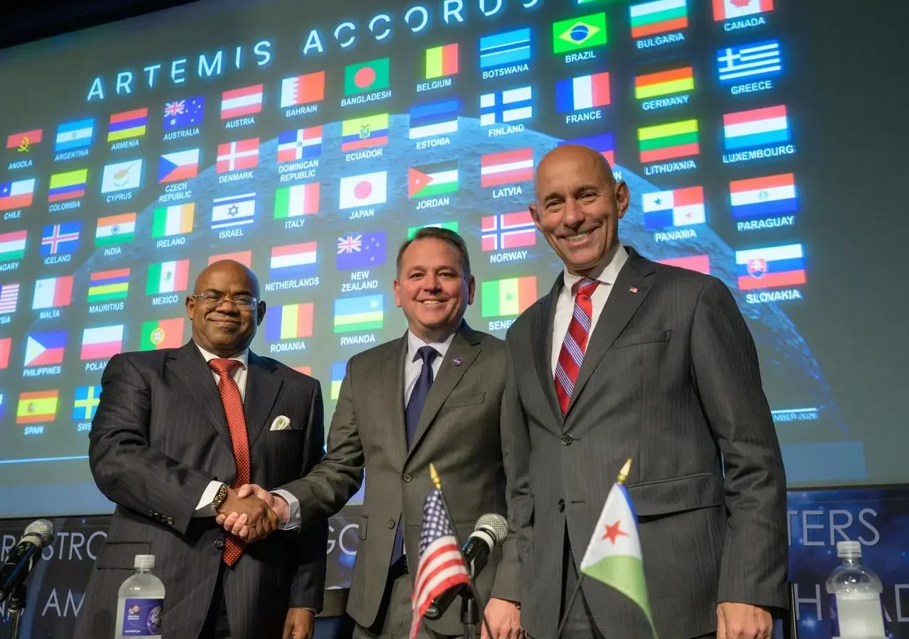 Espacio: Yibuti firma los Acuerdos Artemis y suma 72 países