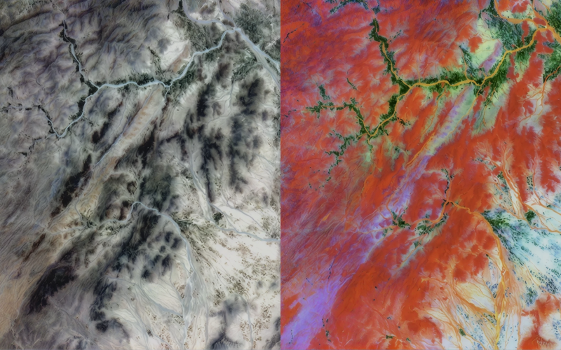 Tierra: Dos satélites para distinguir materiales desde el espacio
