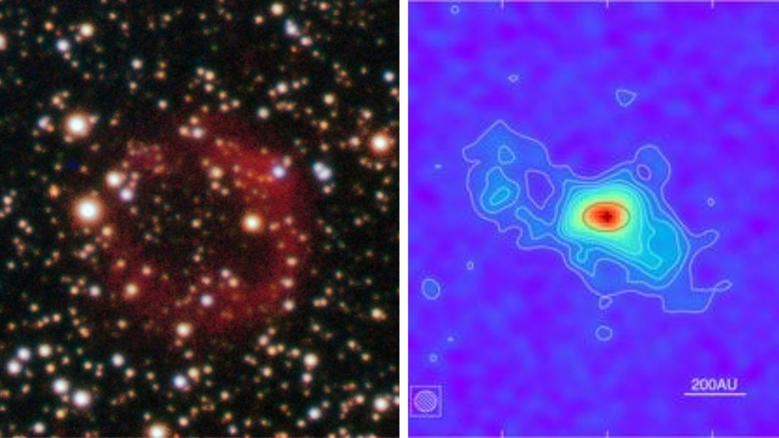 Espacio: La estrella «renacida» vuelve a cambiar
