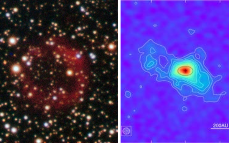 Espacio: La estrella «renacida» vuelve a cambiar