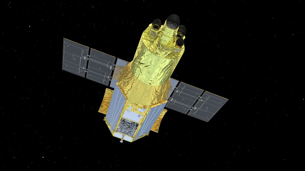 Espacio: un púlsar atrapa el viento de su estrella gigante