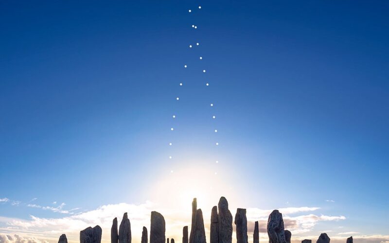 Espacio: El Sol dibuja un ocho sobre Callanish