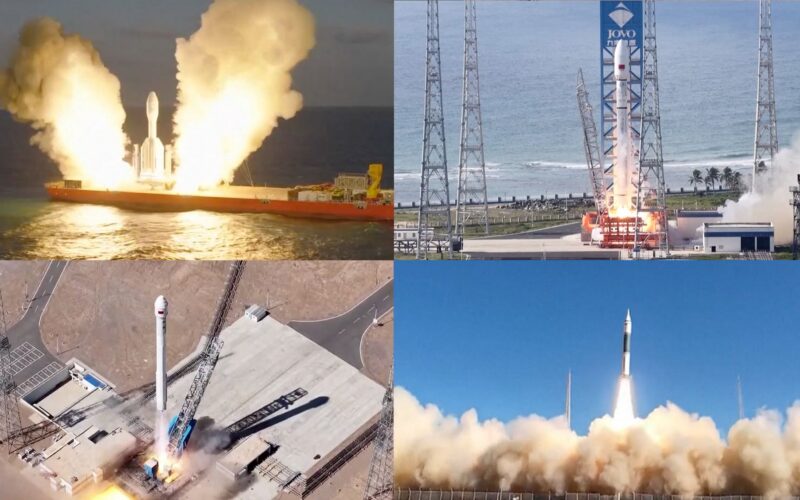 Espacio: China lanza cuatro cohetes distintos en 45 horas
