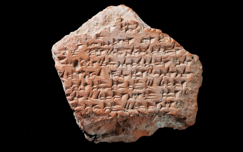 Arqueología: Aparece en Turquía un trozo del tratado de paz más antiguo