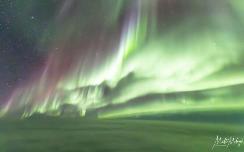 Espacio: Un piloto fotografía auroras boreales a 11 km de altura