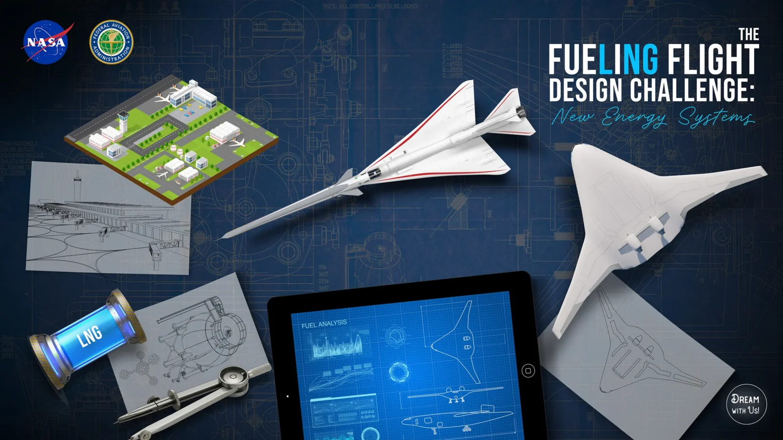 Tecnología: Un reto escolar para rediseñar los aeropuertos