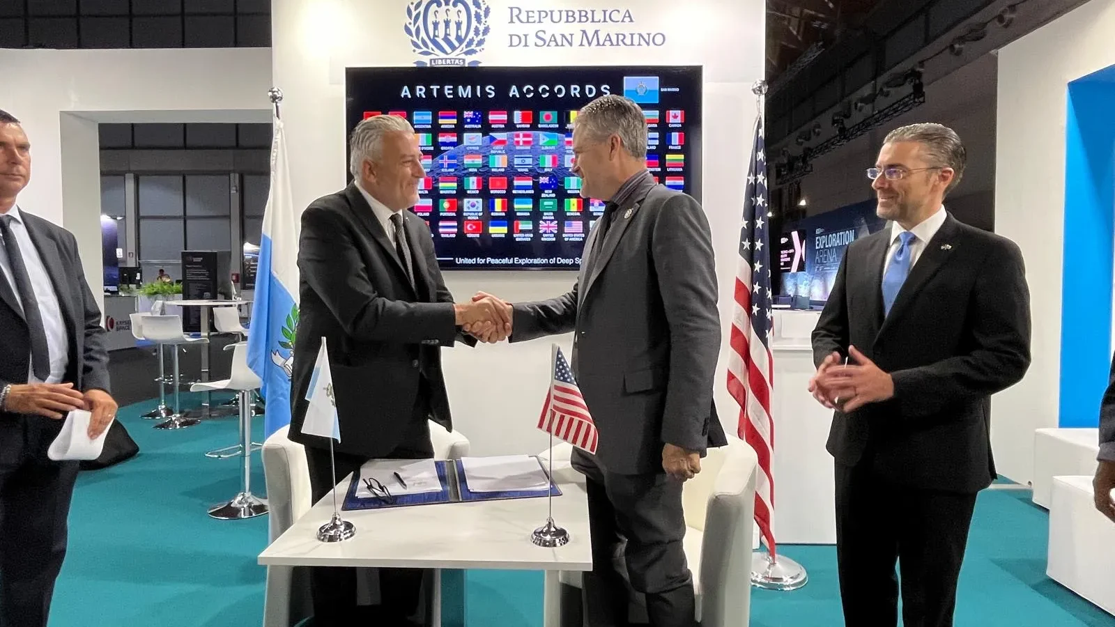 Espacio: San Marino firma los Acuerdos Artemis